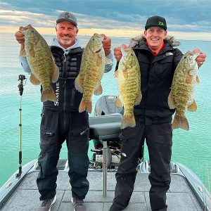 Scott Dobson and Duane Bethke 4 smallies